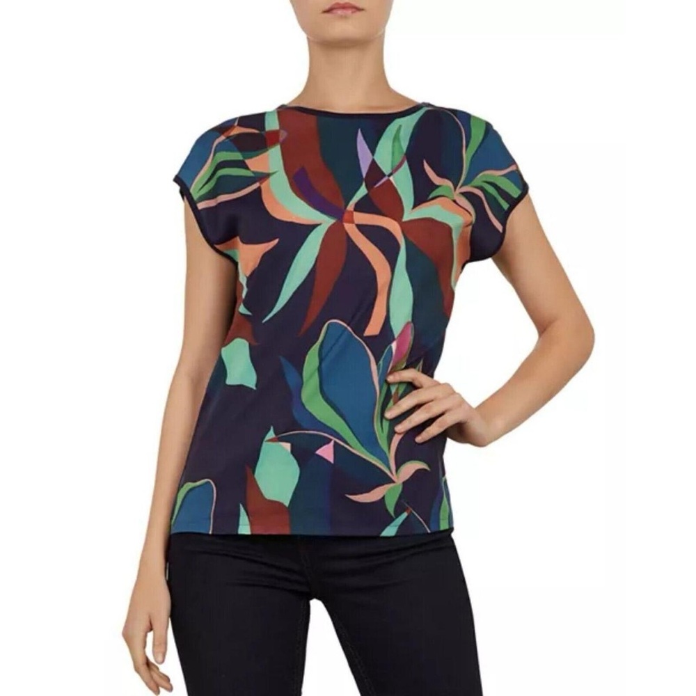 Ted Baker Jimble Supernatural Print Tee T Shirt (Size 3)